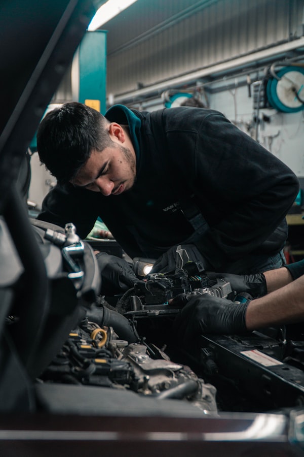 Inside Powers Automotive shop